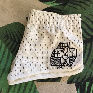 RVCA BEACH GOTH SURF WEAR BOARD SHORTS 🖤💀⚡️